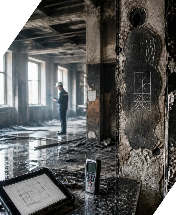 Обследование зданий после пожара в Энгельсе от 15989 р. | ЭкспертизаРоссия