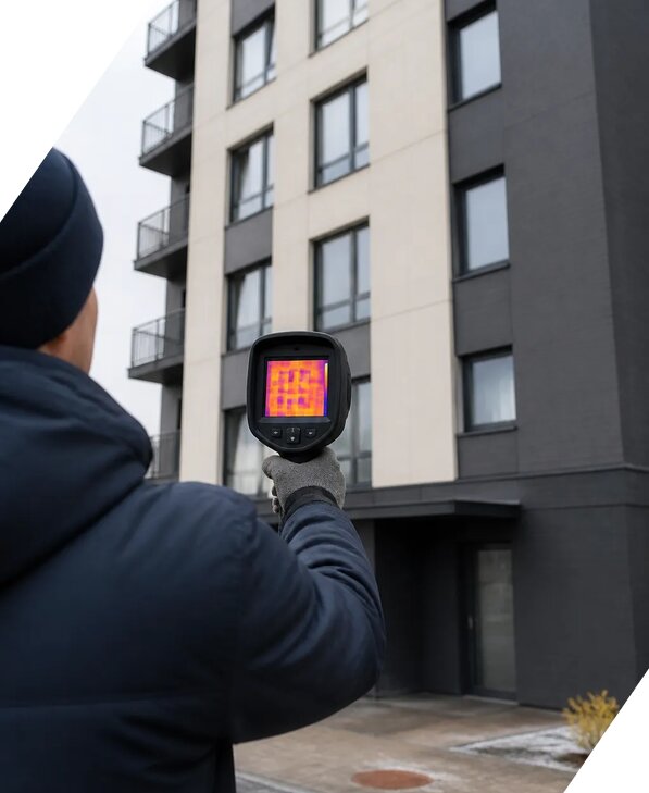Тепловизионное обследование зданий в Энгельсе от 5330 р. | ЭкспертизаРоссия